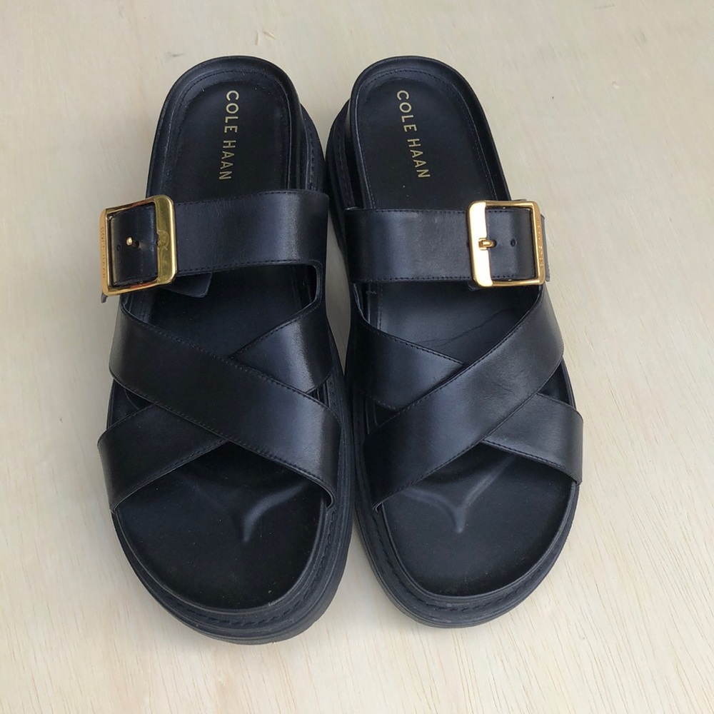 Cole Haan Black Mules Size 9 Freya / Fraya